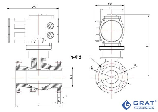 SS Cử lý điện chống nổ DN50 Cử lý van quả cầu nổi 1