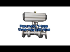 Van bóng ba chiều khí nén loại Y