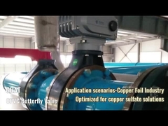 Van bướm CPVC điện GRATT