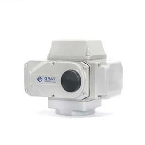 HVAC Valve Alloy Quick Open Electric Actuator 20nm - 2000nm Với PPD DDS