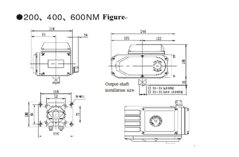 Động cơ điện thông minh kết nối trực tiếp với gốc thép không gỉ nhiệt độ thấp 3