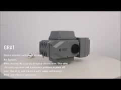 Bộ truyền động điện thông minh loại điện tử bằng thép không gỉ có chức năng đặt lại khi mất điện