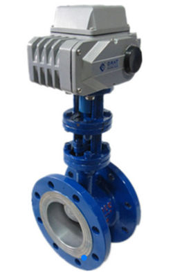 Triple Eccentric Electric Actuated Butterfly Valve Trung áp tự động niêm phong