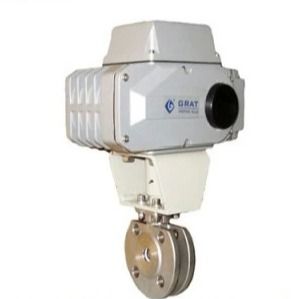 Nhiệt độ bình thường thép không gỉ Máy kiểm soát dòng chảy nhỏ van bóng điện