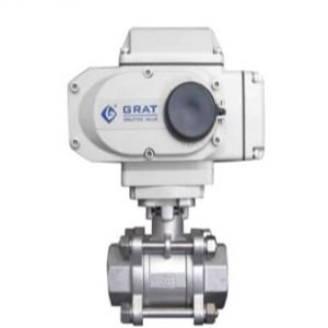 1/2 - 2 Inch 2PCS Ventil bóng thép không gỉ Electric Threaded Valve cuối bóng