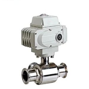 Kết nối kẹp 2 chiều 3 PC Van bi điện bằng thép không gỉ