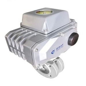 Thép không gỉ thẳng qua loại dòng chảy nhỏ điện điều chỉnh van quả bóng