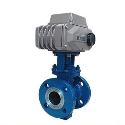 Thép không gỉ chất lượng cao điện động cơ Dn100 4 Inch Cast Steel Ball Valve