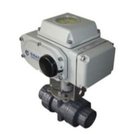 Ống ghế mềm nhựa UPVC Electric Ball Valve Kháng hóa chất 3 Inch PVC Ball Valve